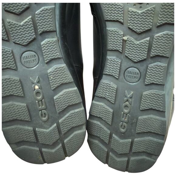 Geox Symbol Man Leather Shoes Size 47 US 13 - Picture 11 of 12